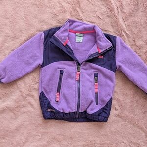 Purple and Navy Fleece Jacket